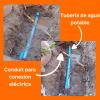 Reparación fuga de agua en condominio.