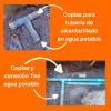 Reparación fuga de agua en condominio.