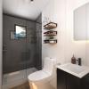 Diseño y modelado 3D de baño tiny house