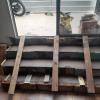 Construcción de escalas de acceso al patio
