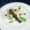 Pirarucu con pure de coliflor dulce