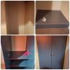 Closet melamina grafito personalizado
