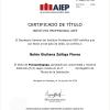 Certificado de título