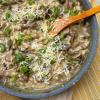 Risotto de champiñones