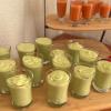 mousse de palta y gazpacho